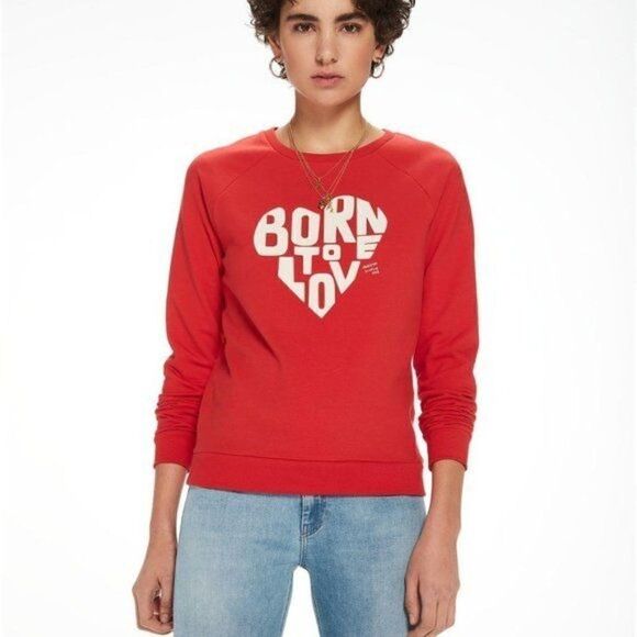 Scotch & Soda Women's Born To Love Sweater - Size XS - Picture 1 of 5